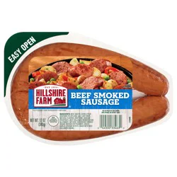 Hillshire Farm Beef Smoked Sausage, 12 oz.