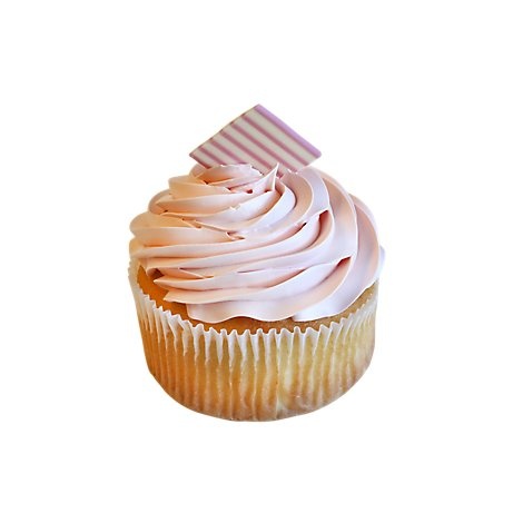 slide 1 of 1, Bakery Cupcake Strawberry 3 Count - Each, 1 ct