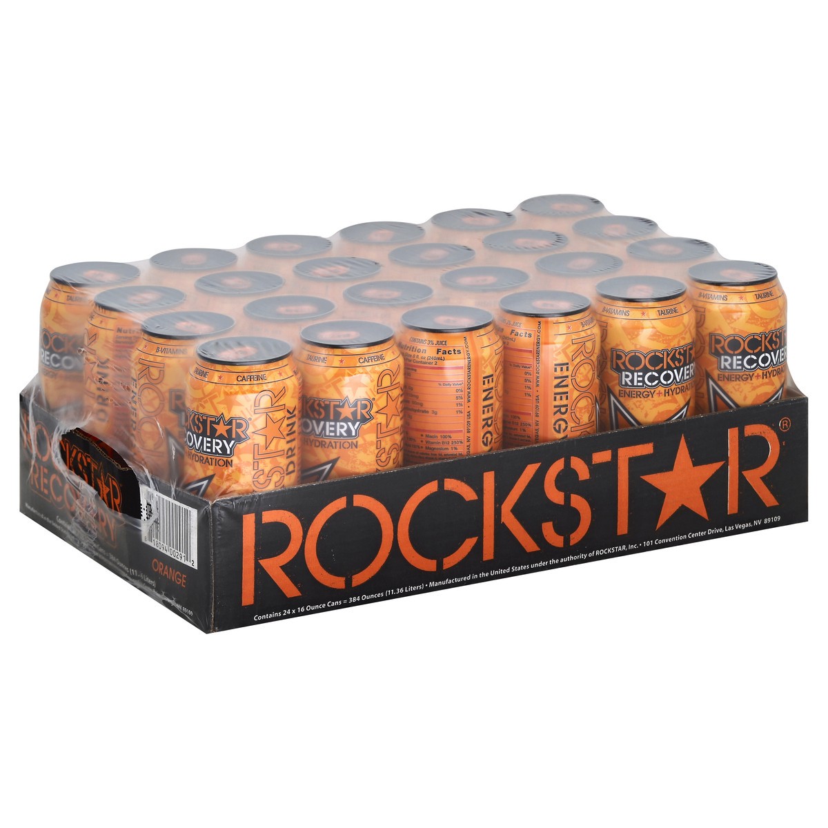 slide 2 of 3, Rockstar Energy Drink - 24 ct, 24 ct; 16 fl oz