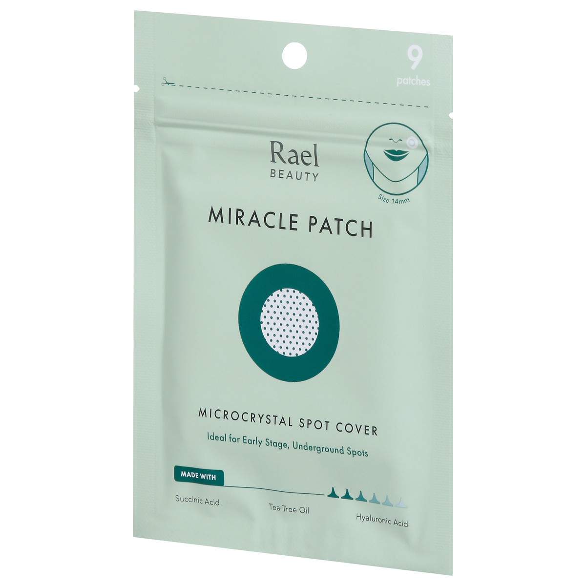 slide 2 of 14, Rael Microcrystal Spot Cover Miracle Patch 9 ea, 9 ct