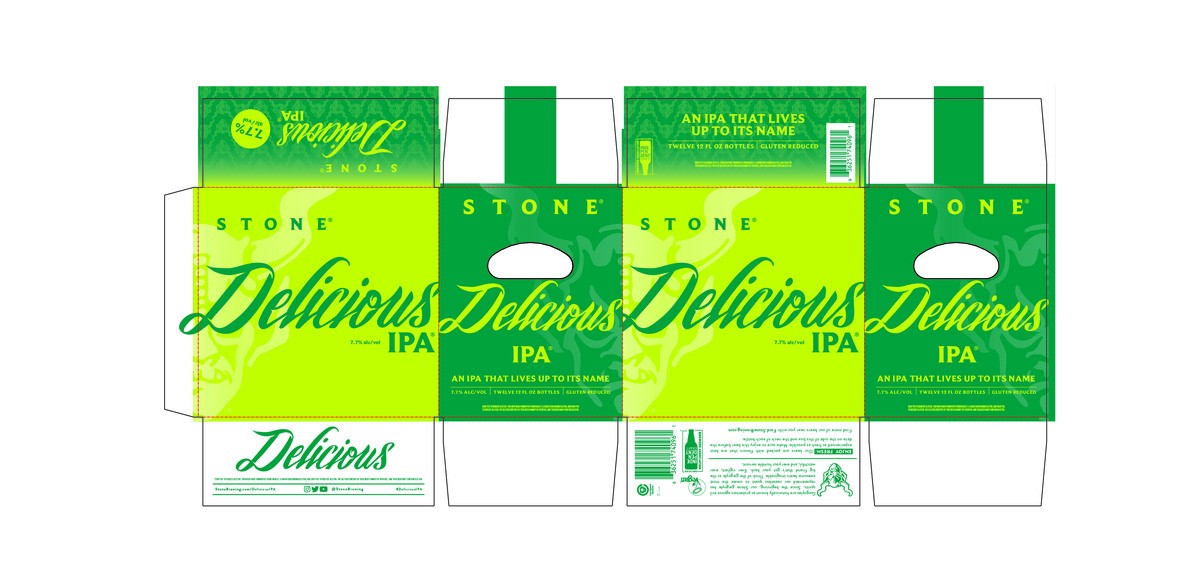 slide 6 of 7, Stone Delicious IPA, 12 ct; 12 oz