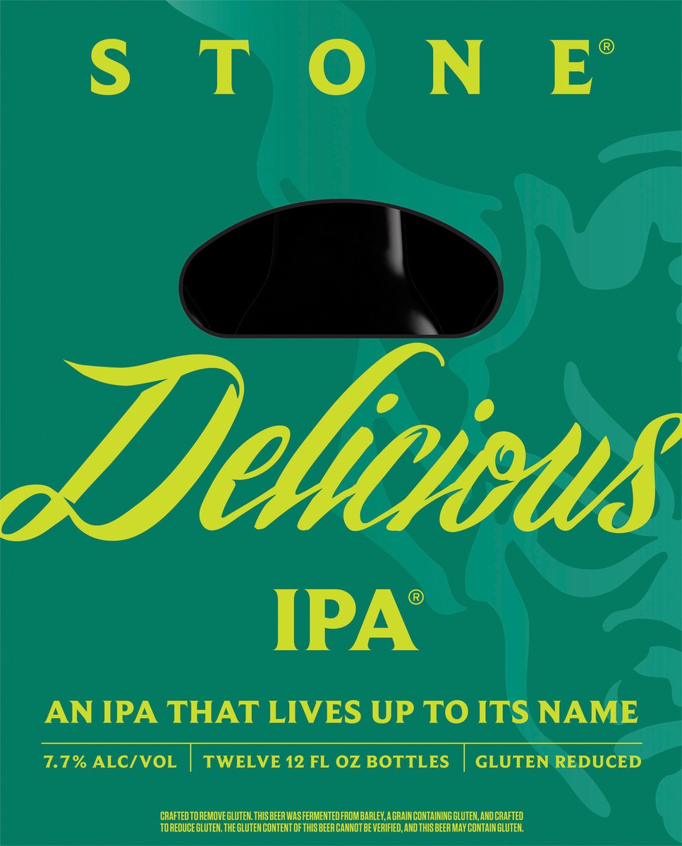 slide 3 of 7, Stone Delicious IPA, 12 ct; 12 oz