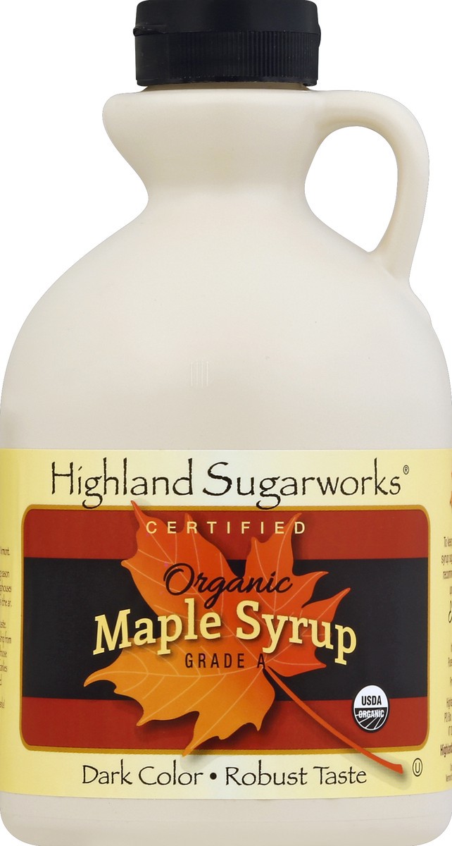 slide 2 of 2, Highland Sugarworks Maple Syrup 32 oz, 32 oz