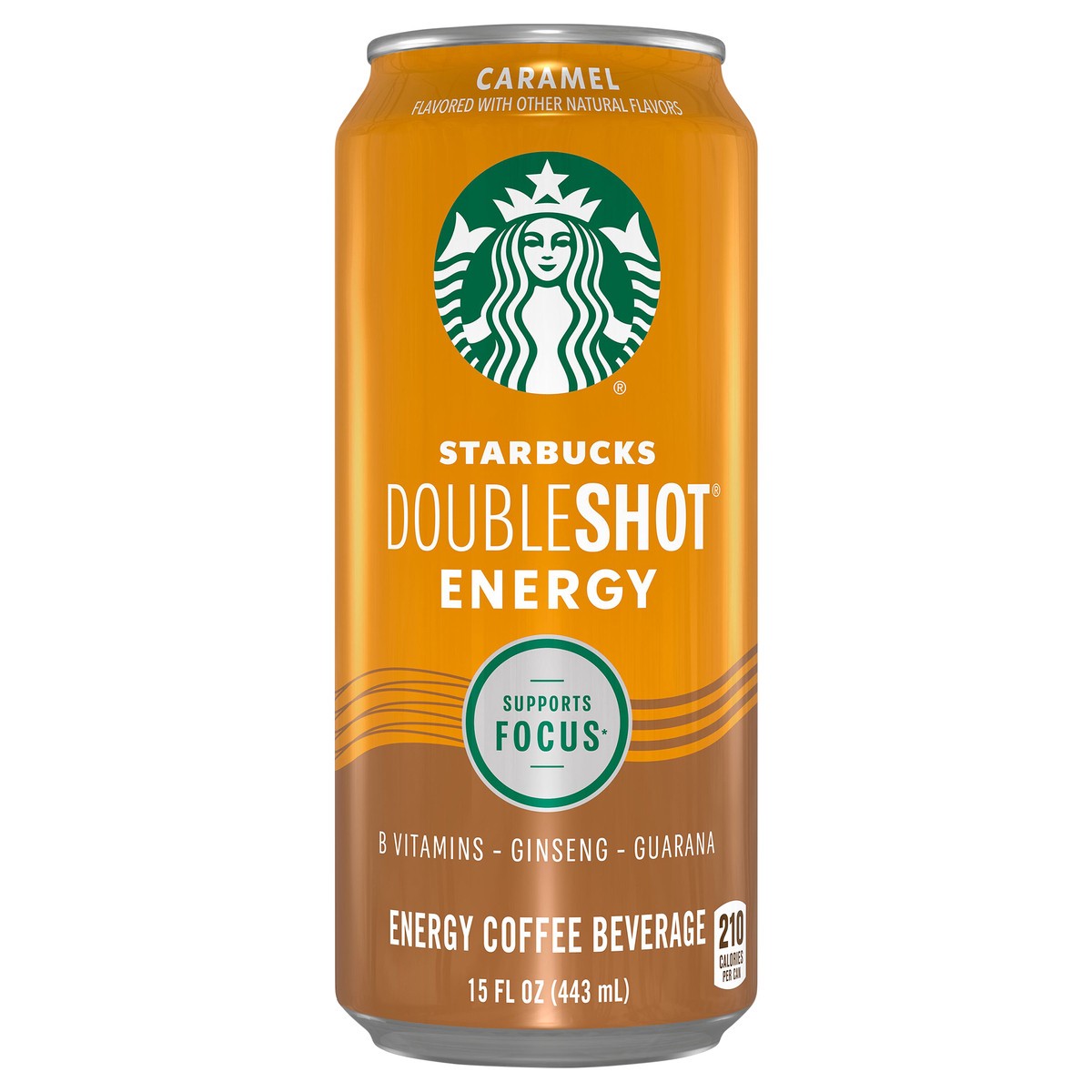 slide 1 of 1, Starbucks Doubleshot Energy Caramel Coffee Drink - 15 fl oz Can, 15 fl oz