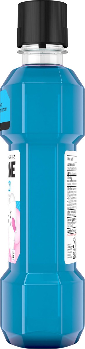 slide 4 of 7, Listerine Smart Rinse Kids Alcohol-Free Anticavity Sodium Fluoride Mouthwash, ADA Accepted Oral Rinse for Dental Cavity Protection, Bubble Blast Flavor for Children's Oral Care, 500 ml