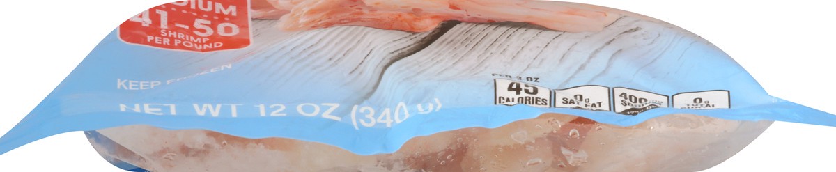 slide 9 of 9, Harris Teeter Fisherman's Market Medium Peeled & Deveined Tail Off Cooked Shrimp 12 oz, 12 oz