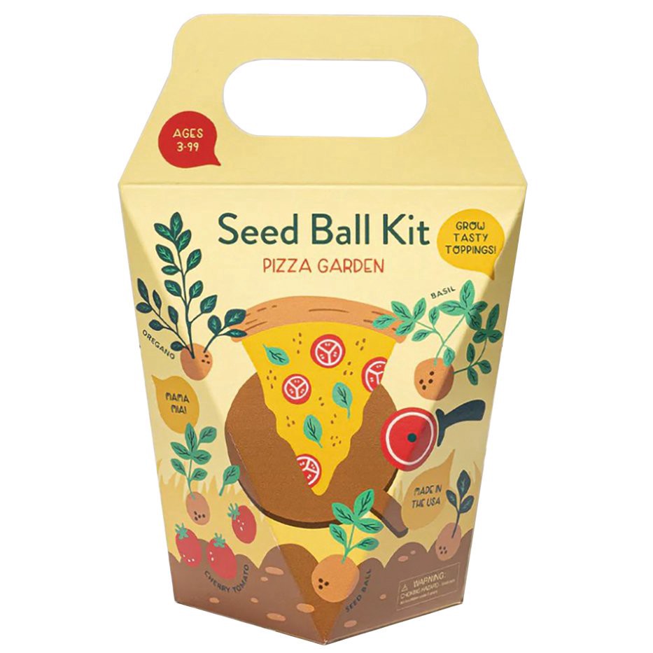 slide 1 of 1, Modern Sprout Pizza Garden Seed Ball Kit, 1 ct