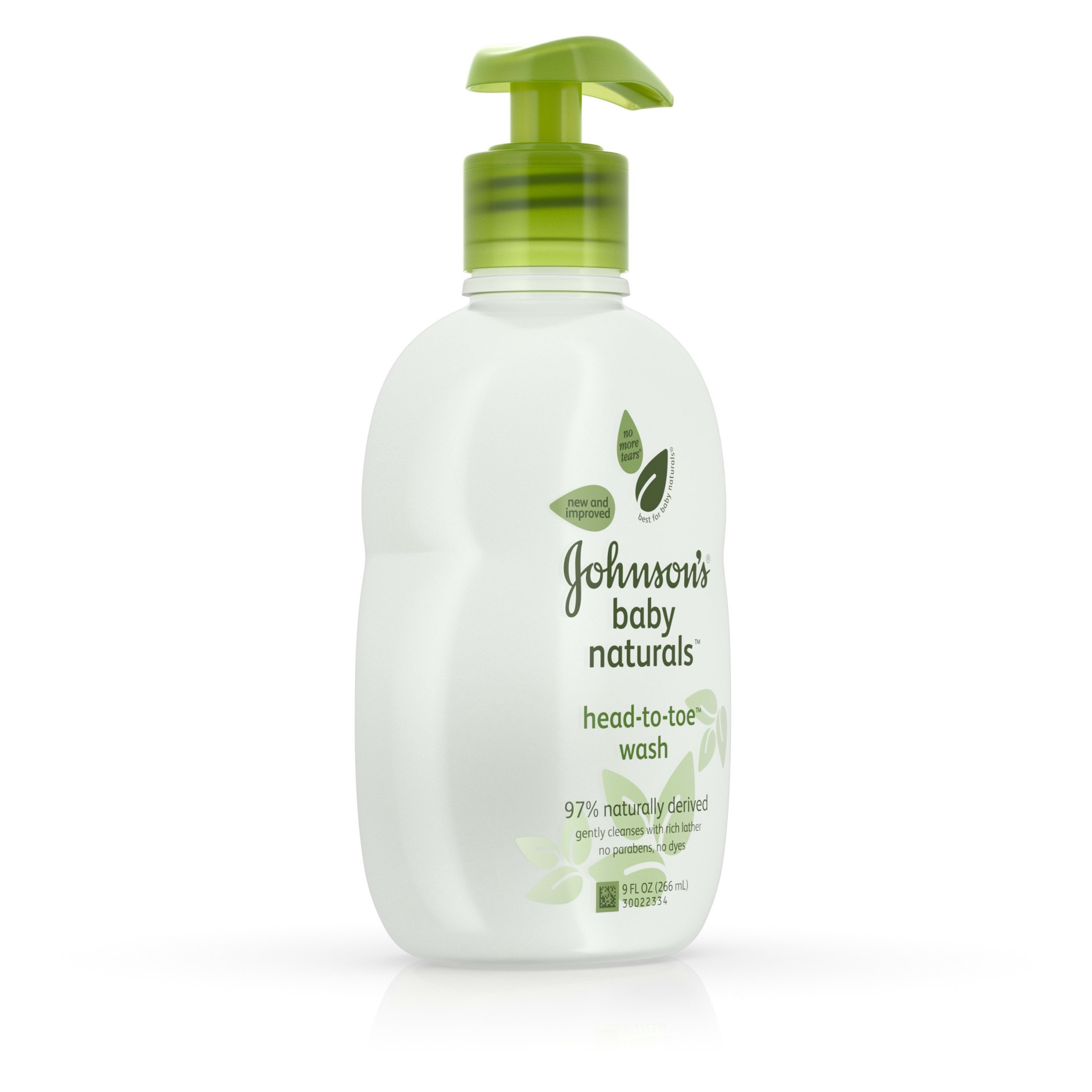 slide 3 of 5, Johnson's JOHNSON'S NATURAL HEAD-TO-TOE Baby Wash, 9 Fl. Oz, 9 fl oz