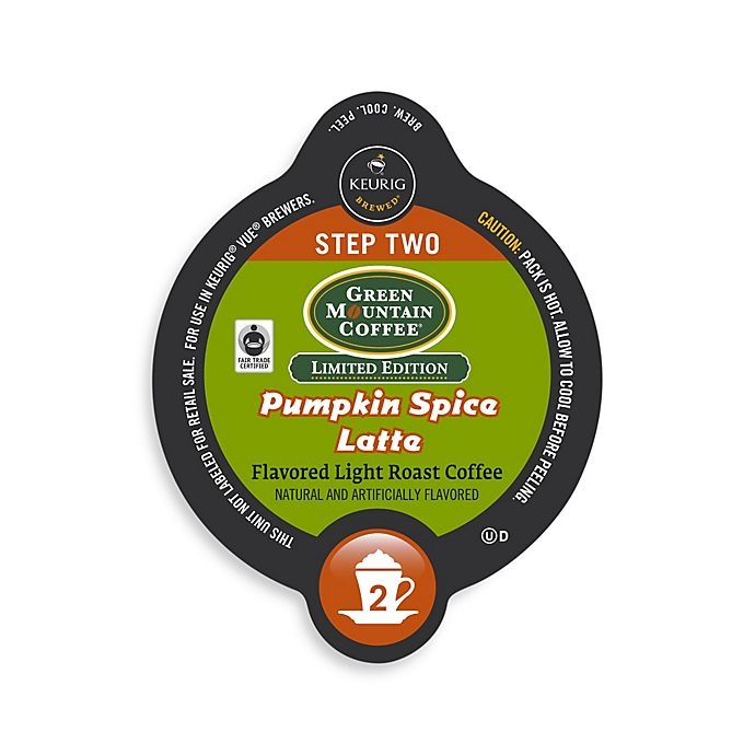 slide 2 of 2, Vue Green Mountain Coffee Pumpkin Spice Latte for Keurig Brewers, 16 ct