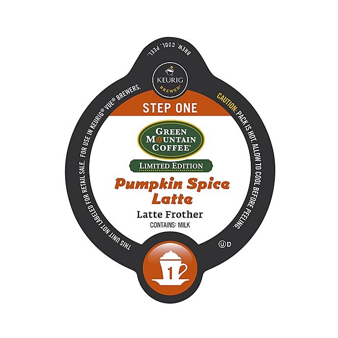 slide 1 of 2, Vue Green Mountain Coffee Pumpkin Spice Latte for Keurig Brewers, 16 ct