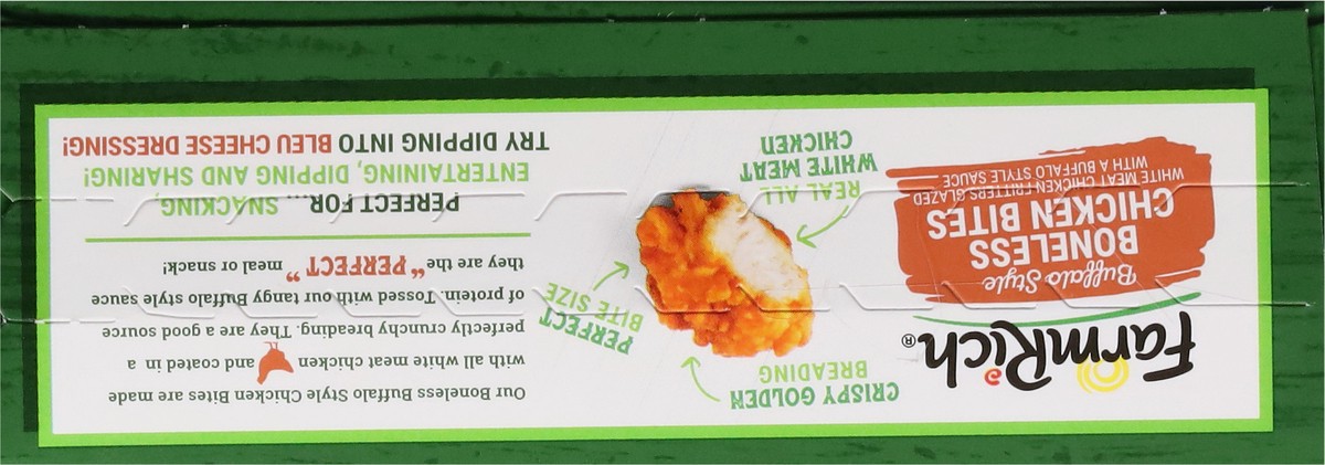 slide 4 of 17, Farm Rich Boneless Buffalo Chicken Bites, 8 oz