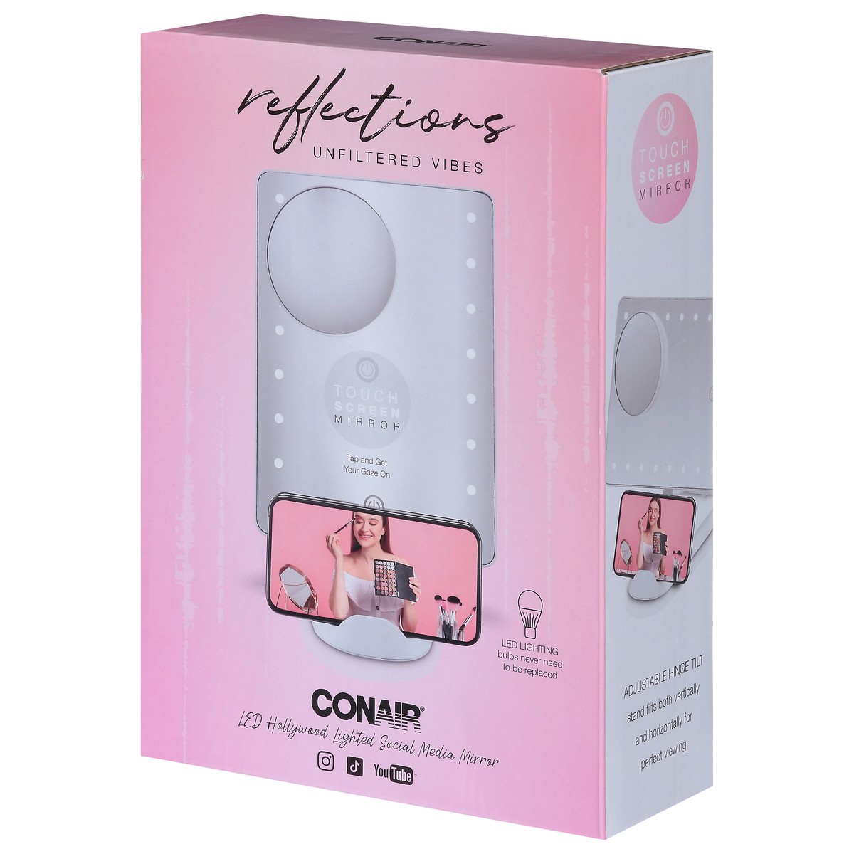 slide 3 of 9, Conair Touch Screen Mirror 1 ea, 1 ct