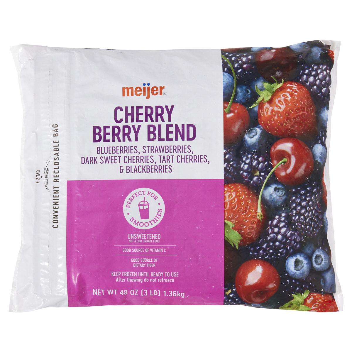 slide 1 of 5, Meijer Cherry Berry Blend, 48 oz