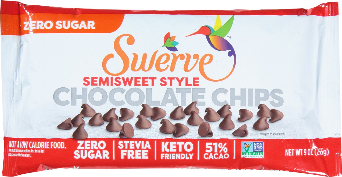 slide 9 of 11, Swerve Chocolate Chip Semisweet, 9 oz