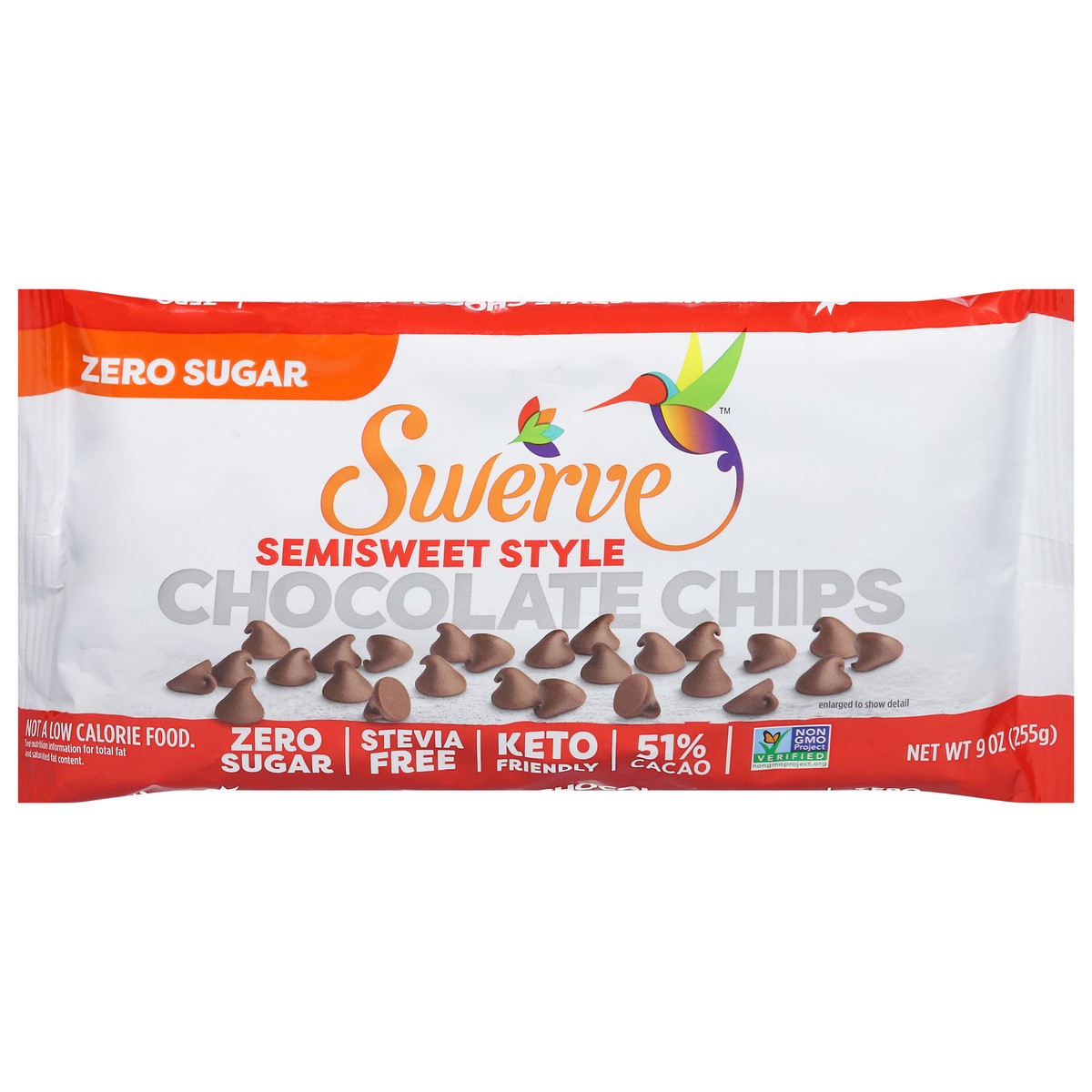slide 1 of 9, Swerve Semi Sweet Chocolate Chips, 9 oz