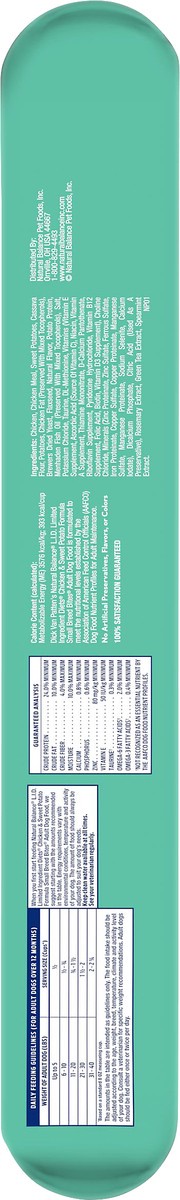 slide 3 of 5, Natural Balance L.I.D. Limited Ingredient Diets Grain Free Small Breed Bites Chicken & Sweet Potato Formula Dog Food 12 lb, 12 lb