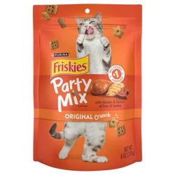 Purina Friskies Cat Treats, Party Mix Original Crunch