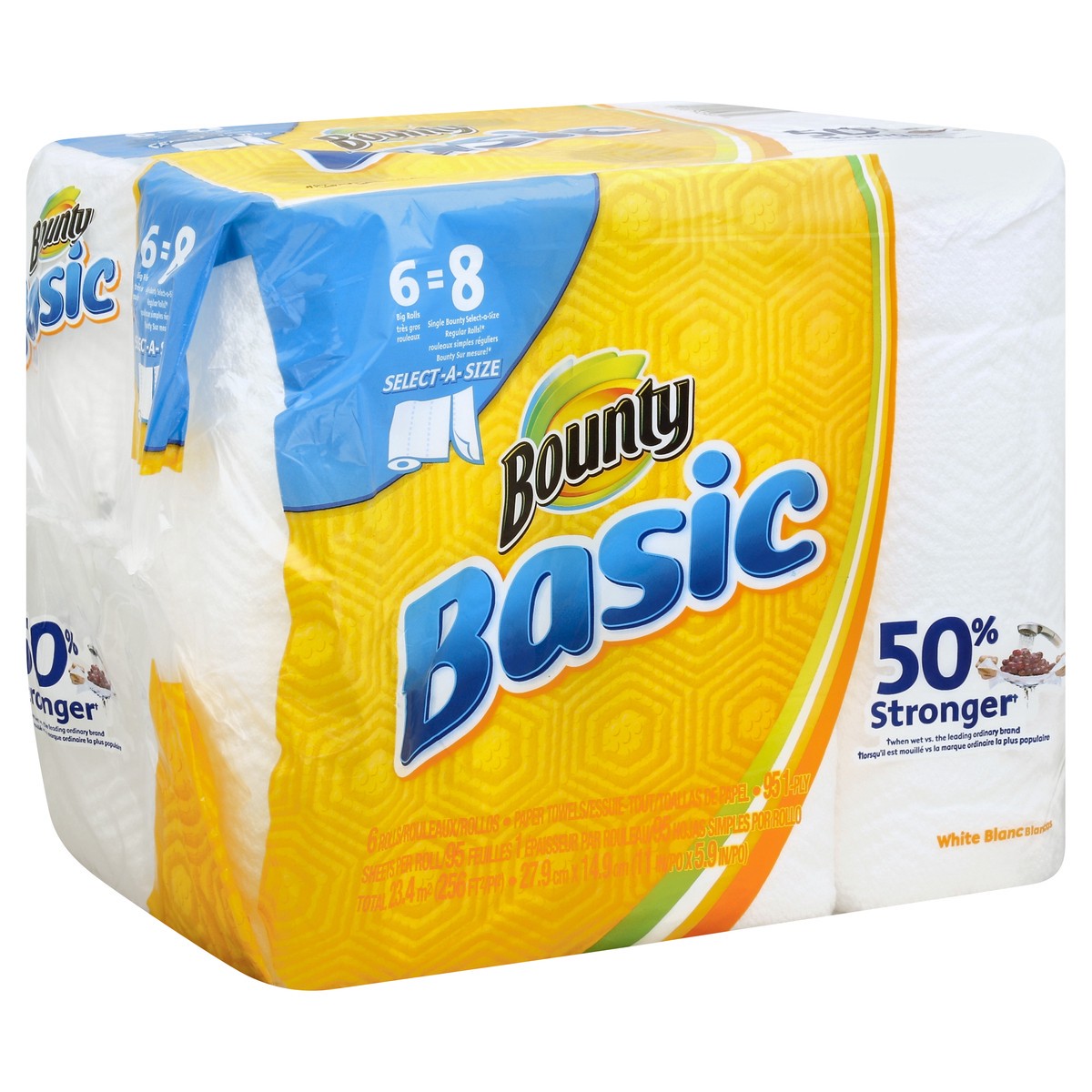 slide 4 of 5, Bounty Paper Towels 6 ea, 6 ct