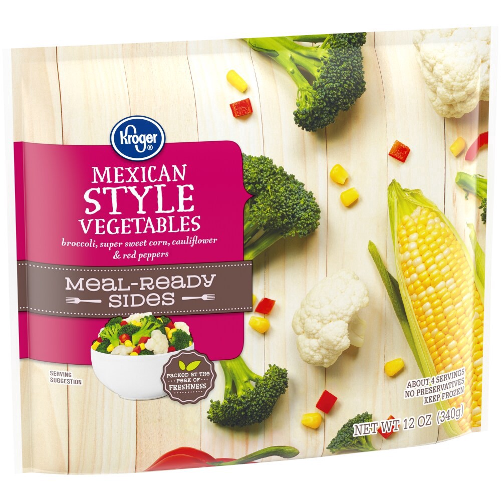 slide 6 of 6, Kroger Mexican Style Vegetables, 12 oz