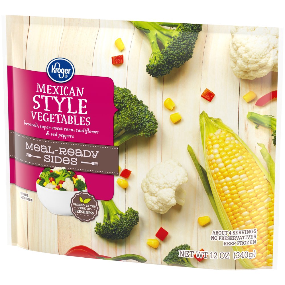 slide 5 of 6, Kroger Mexican Style Vegetables, 12 oz