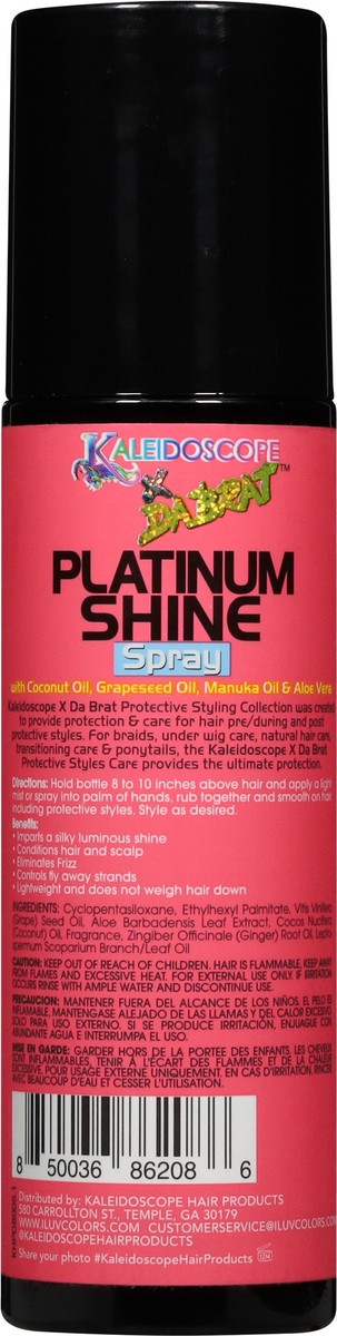 slide 2 of 13, Kaleidoscope x Da Brat Platinum Shine Spray 6 fl oz, 6 fl oz
