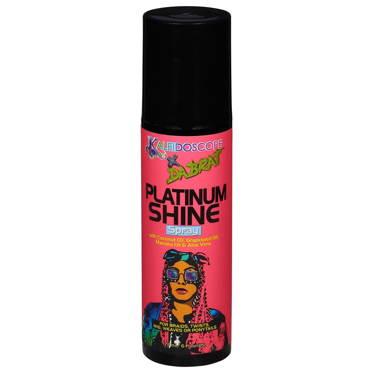slide 4 of 13, Kaleidoscope x Da Brat Platinum Shine Spray 6 fl oz, 6 fl oz