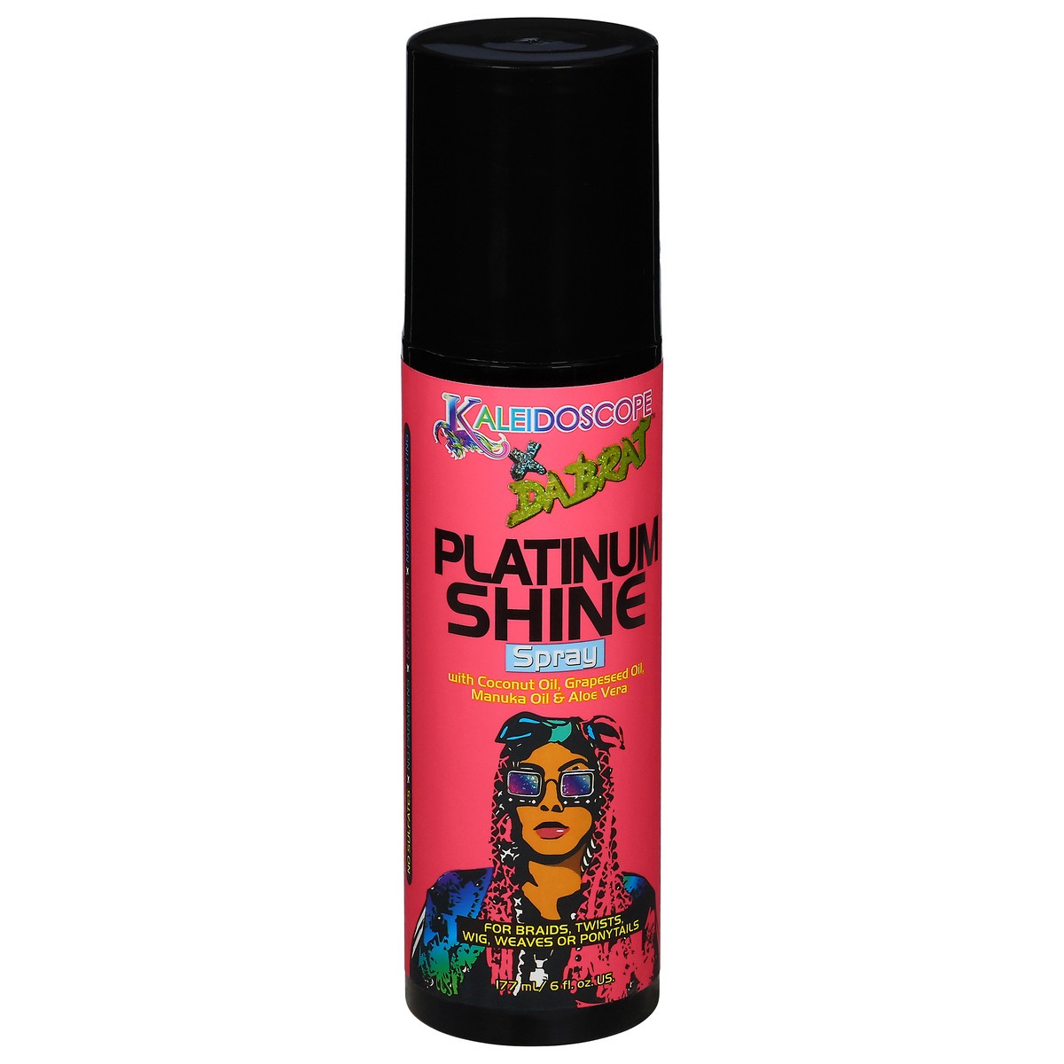 slide 12 of 13, Kaleidoscope x Da Brat Platinum Shine Spray 6 fl oz, 6 fl oz