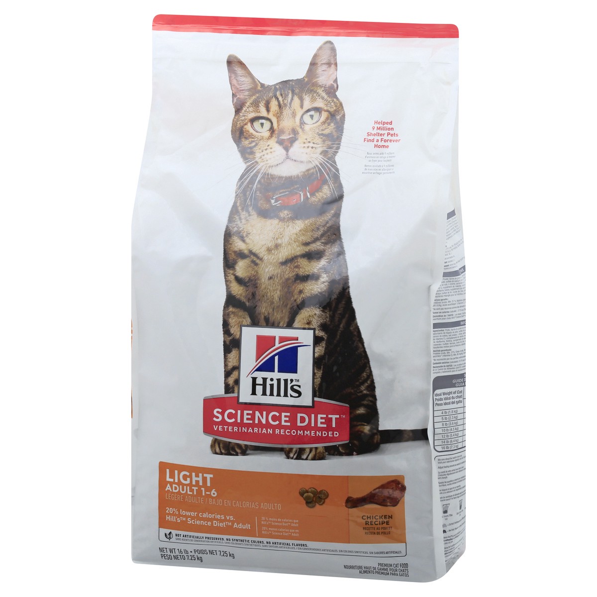 slide 5 of 9, Science Diet Cat Food 16 lb, 16 lb