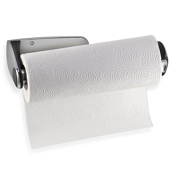 slide 1 of 1, simplehuman Wall-Mount Paper Towel Holder, 1 ct