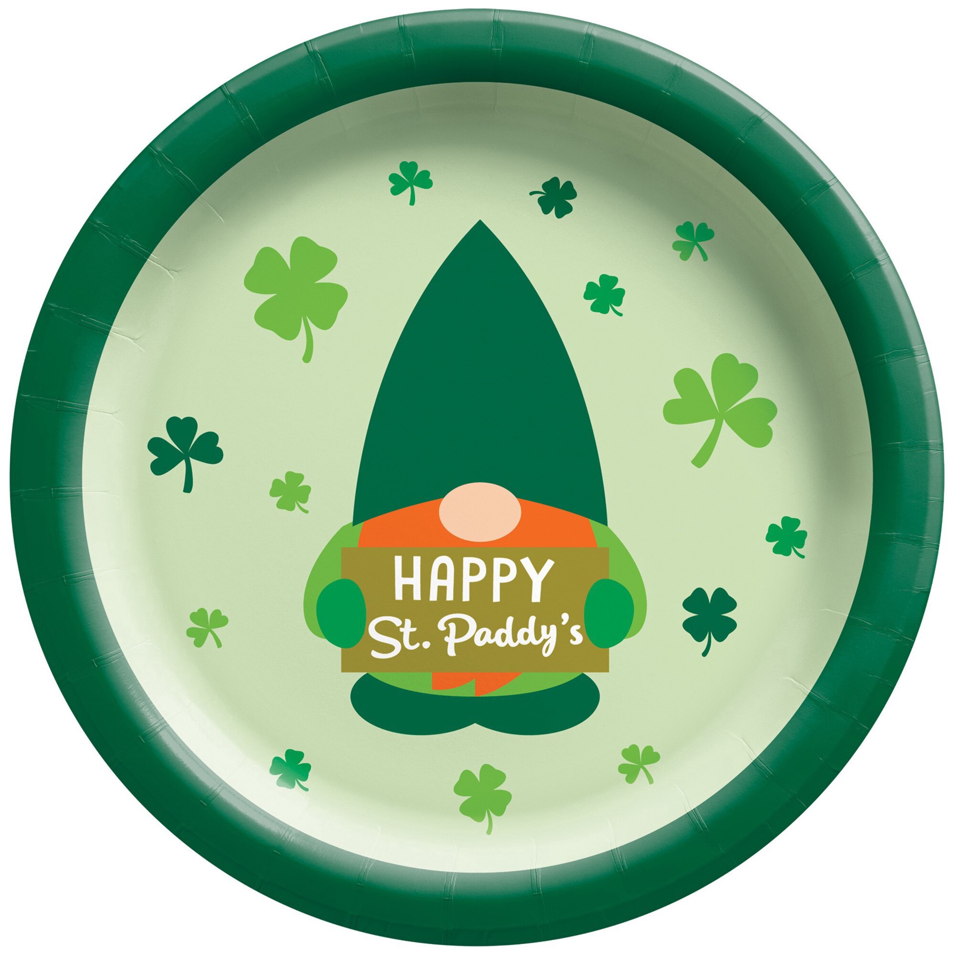 slide 1 of 1, PARTY IMPRESSIONS Plt 6.75In St Patrick's Rainbow 8Ct, 1 ct