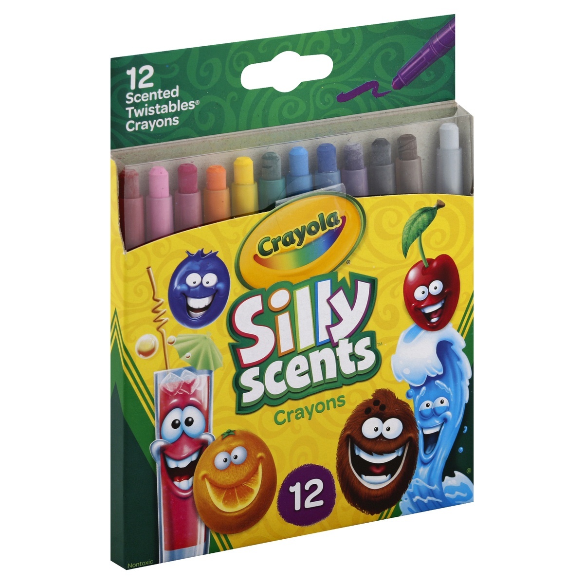 slide 1 of 8, Crayola Silly Scents Twistables Crayons, 12 ct