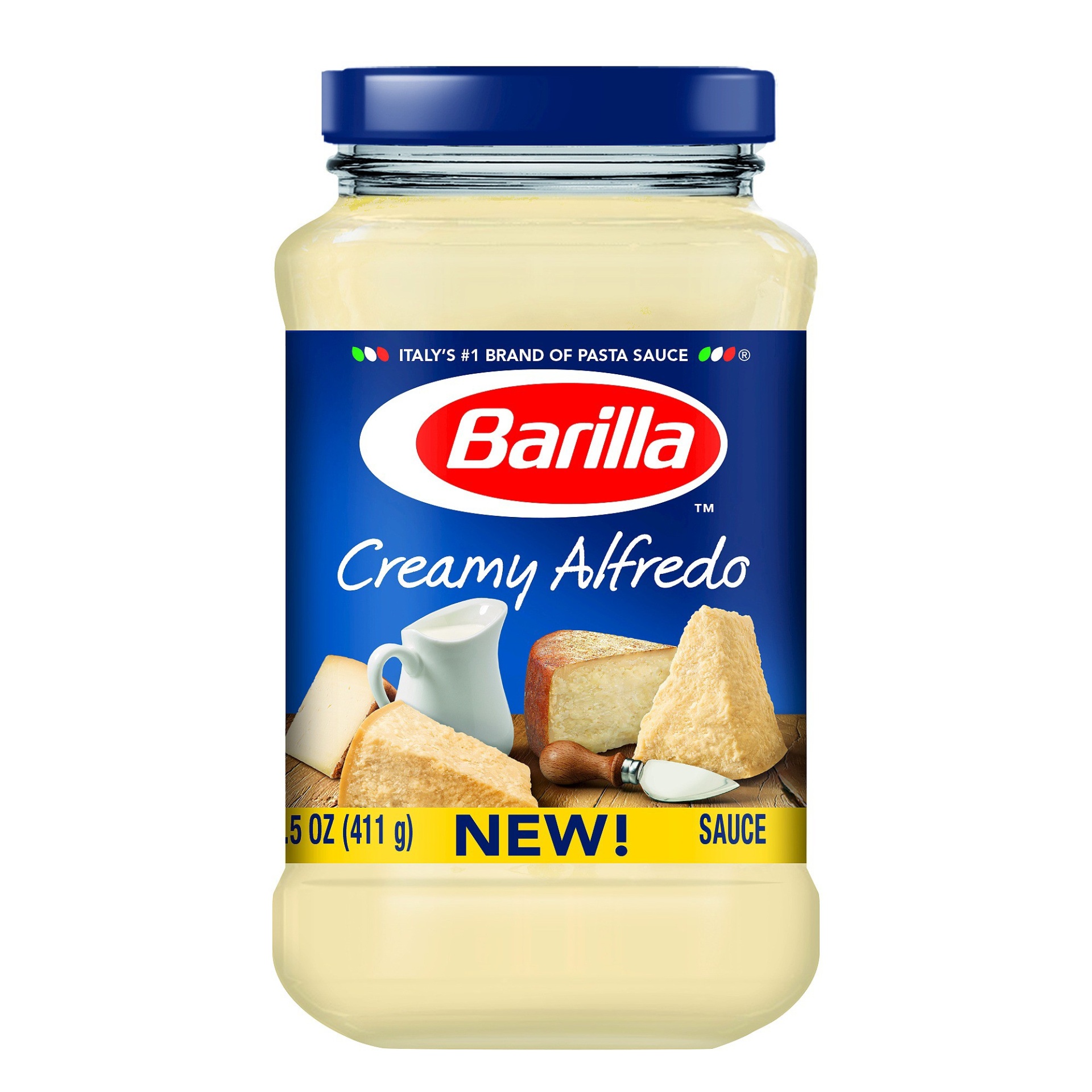 slide 1 of 1, Barilla Alfredo Sauce 14.5 oz, 14.5 oz