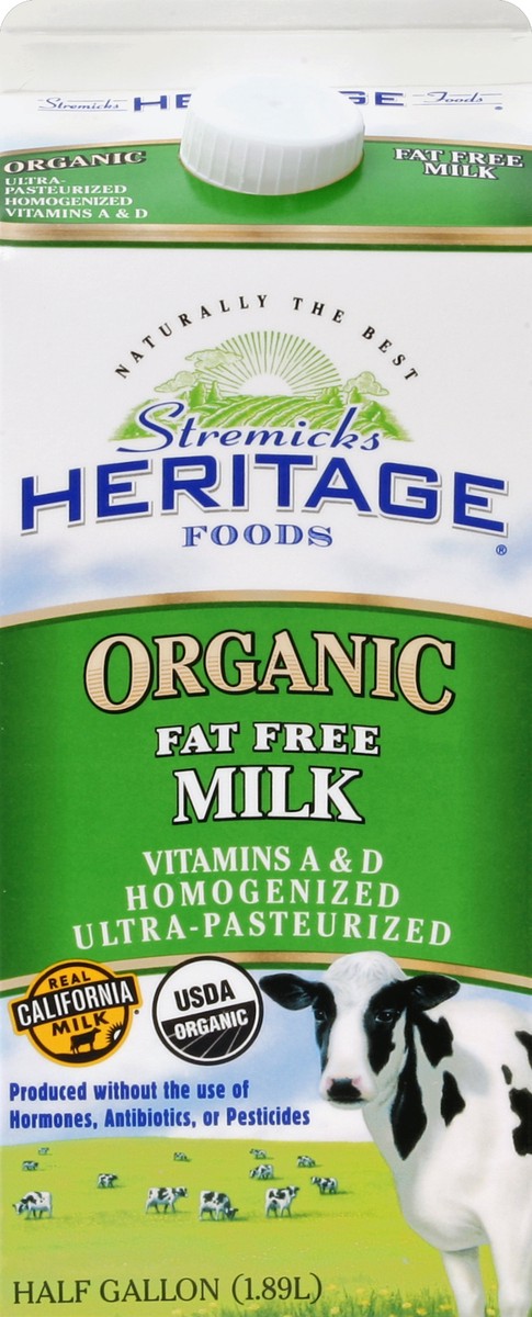 slide 4 of 4, Heritage Store Milk 0.5 gl, 1/2 gal