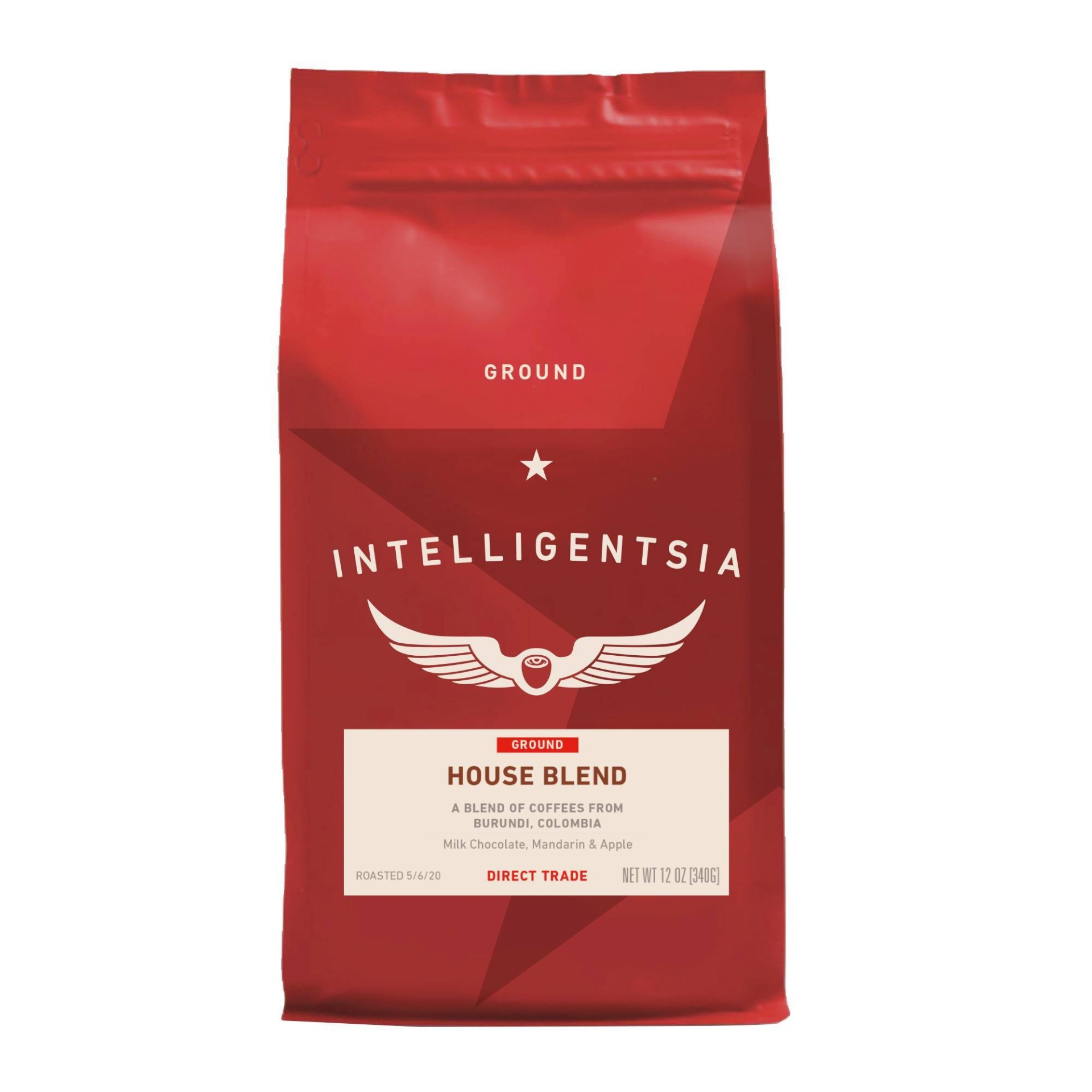 slide 1 of 1, Intelligentsia Intelli House Ground Light Roast Coffee - 12oz, 12 oz