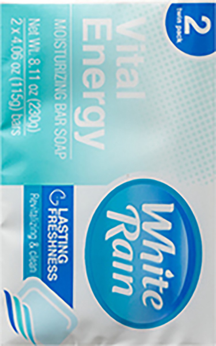 slide 9 of 9, White Rain Moisturizing Vital Energy Bar Soap 2 ea, 2 ct