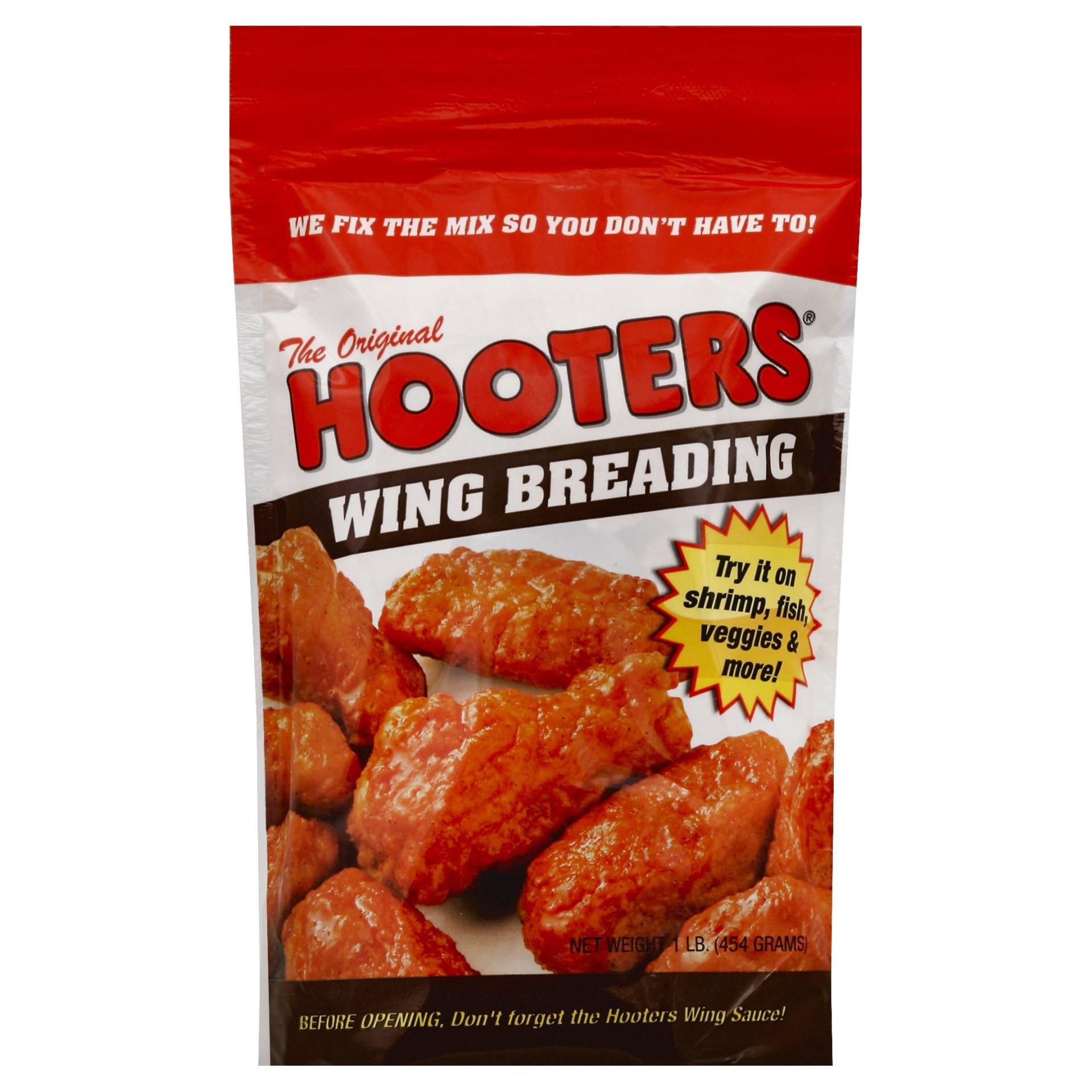 slide 1 of 4, The Original Hooter's Wing Breading, 16 oz