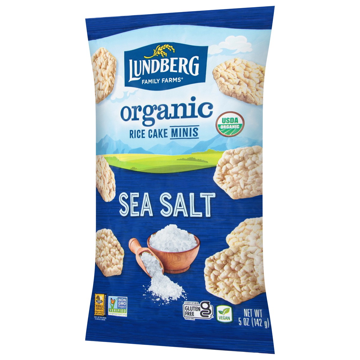 slide 7 of 9, Lundberg Organic Sea Salt Mini Rice Cakes, 5 oz