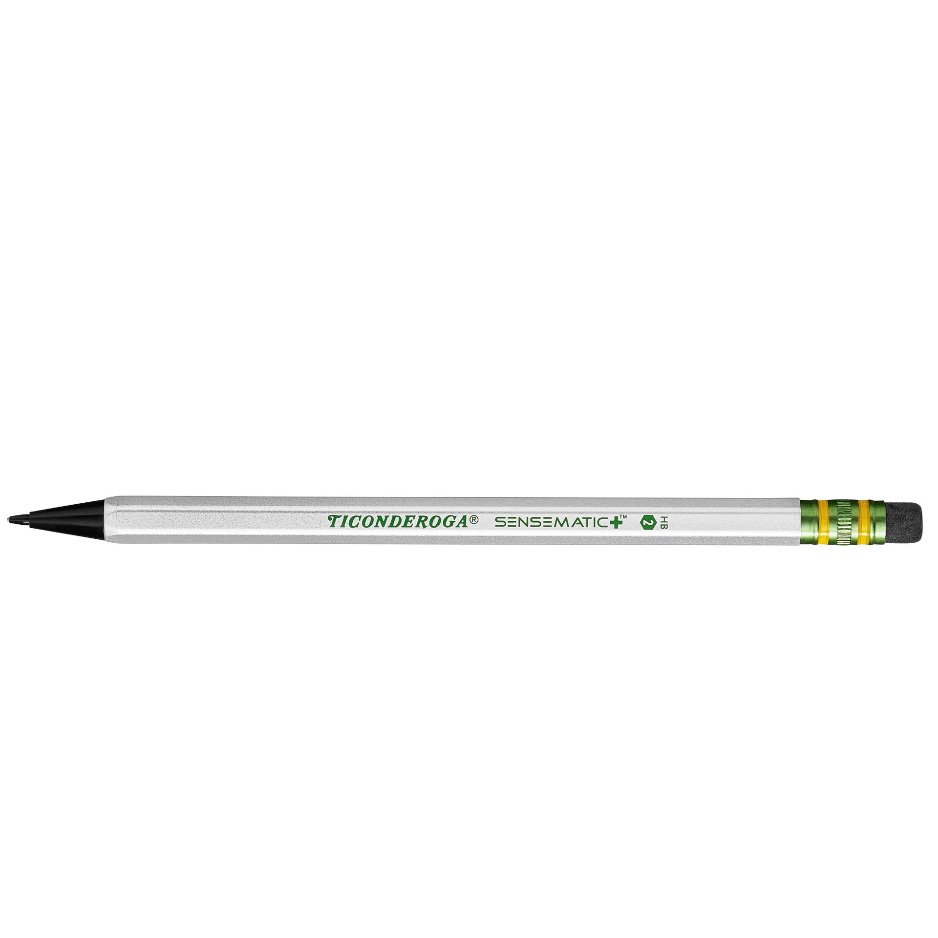 slide 4 of 5, Ticonderoga Sensematic Sensematic Mechanical Pencil, Silver, 0.7mm Lead, 2 Ct, 2 ct