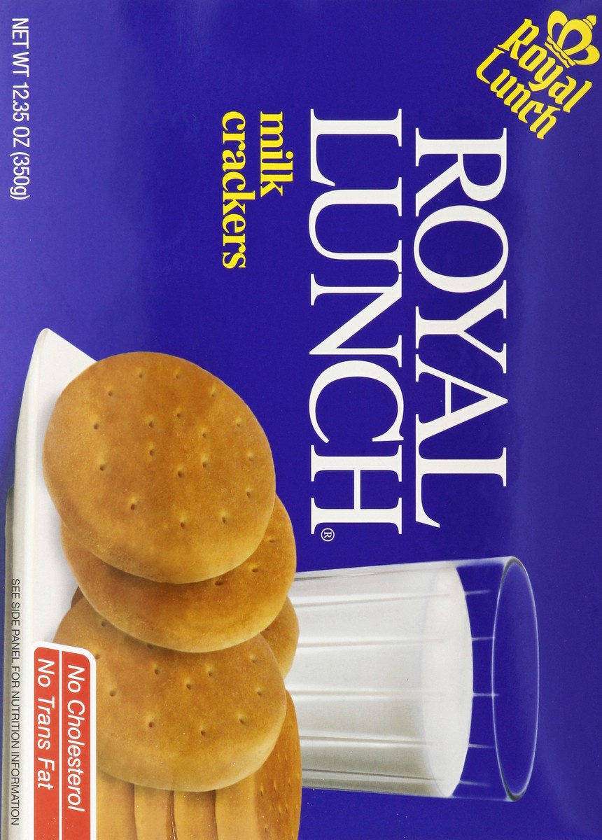 slide 2 of 6, Royal Lunch Milk Crackers 12.35 oz, 12.35 oz