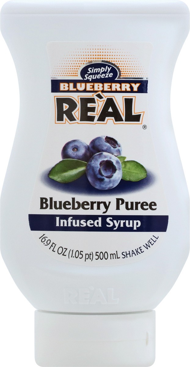 slide 1 of 10, Real Blueberry Puree Infused Syrup 16.9 oz, 16.9 oz