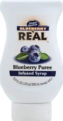Real Blueberry Puree Infused Syrup 16.9 oz
