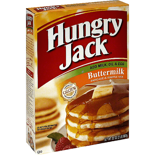 slide 2 of 2, Hungry Jack Buttermilk Pancake And Waffle Mix, 32 oz