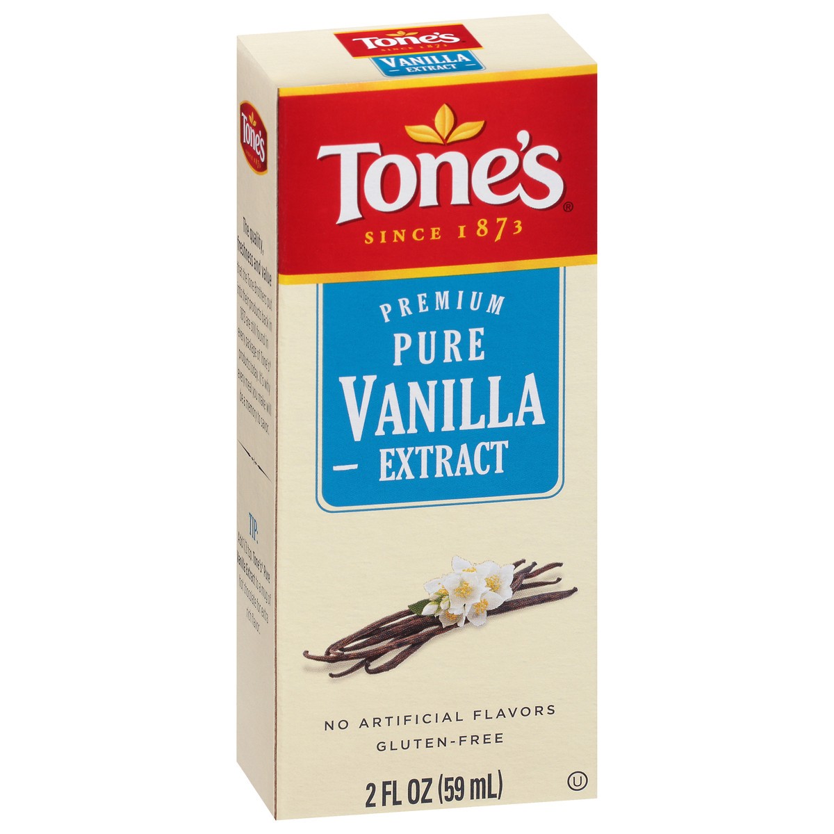 slide 9 of 13, Tone's Pure Vanilla Extract, 2 fl oz, 2 fl oz