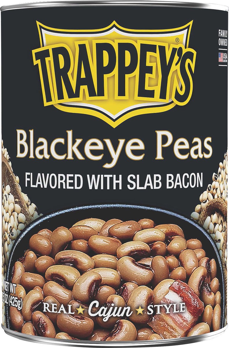 slide 2 of 5, Trappey's Cajun Style Blackeye Peas 15 oz, 15 oz