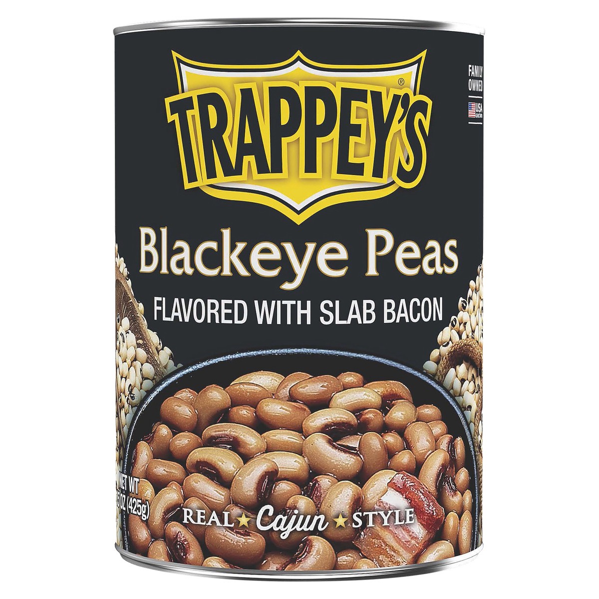 slide 1 of 5, Trappey's Cajun Style Blackeye Peas 15 oz, 15 oz