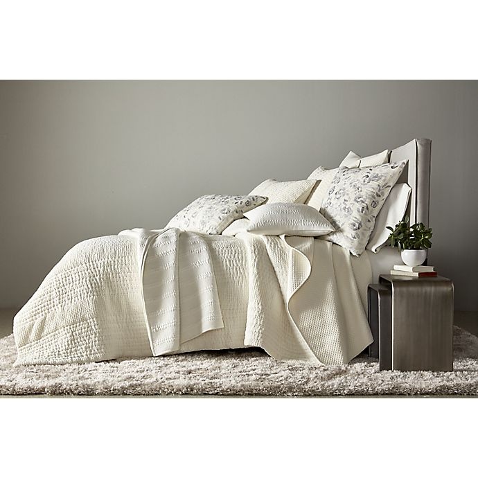 slide 1 of 1, O&O by Olivia & Oliver Channel Full/Queen Quilt - Ivory, 1 ct