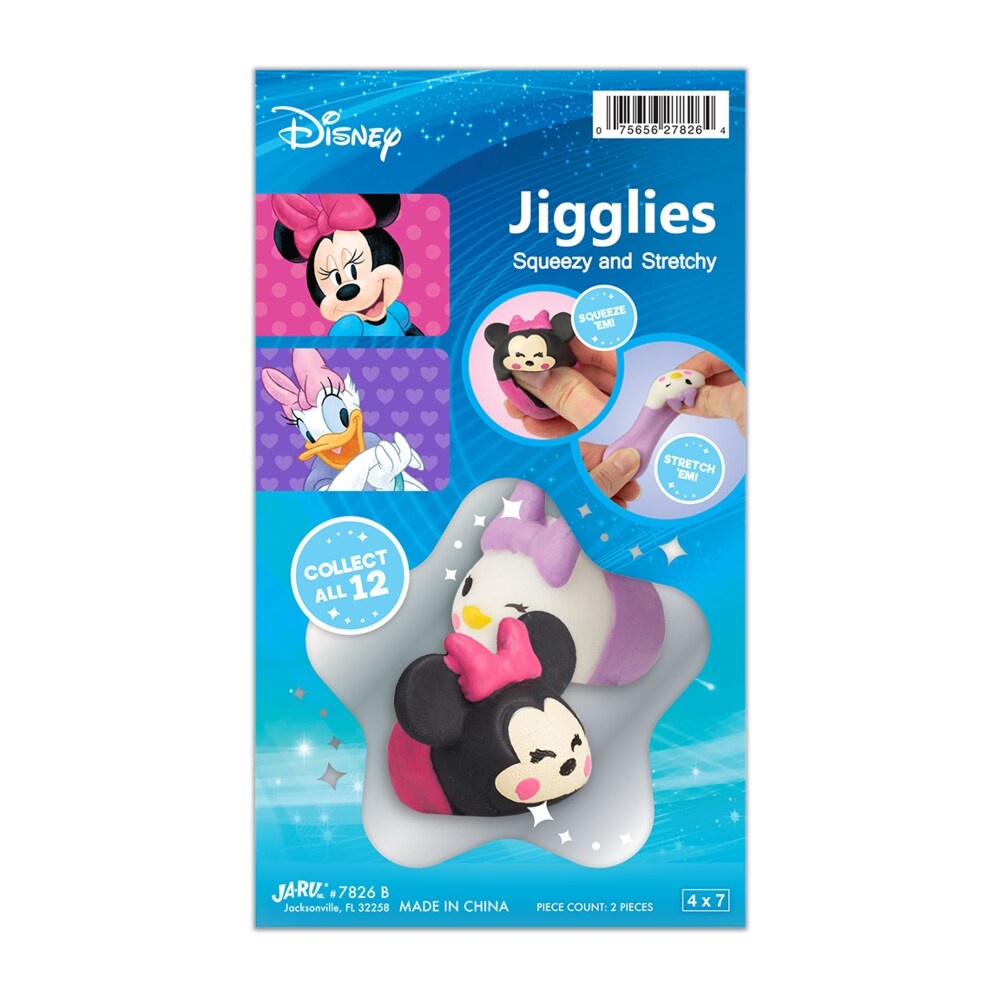 slide 1 of 1, Ja-Ru Disney Minnie & Daisy Jigglies Toy, 2 ct