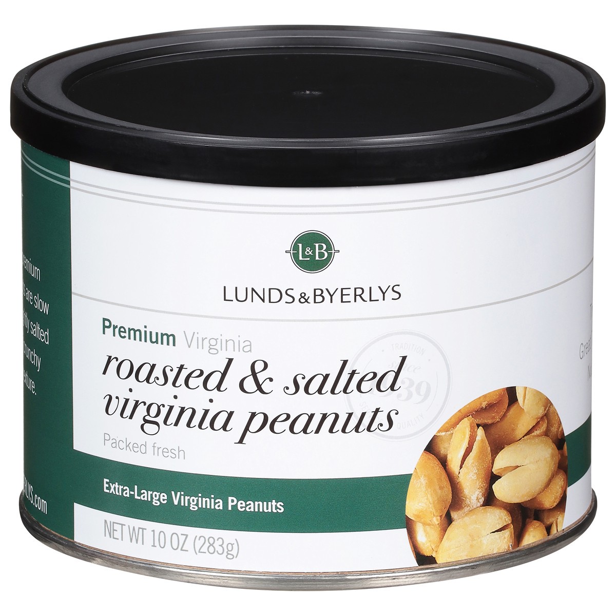 slide 1 of 9, Premium Roasted & Salted Virginia Peanuts 10 oz, 10 oz