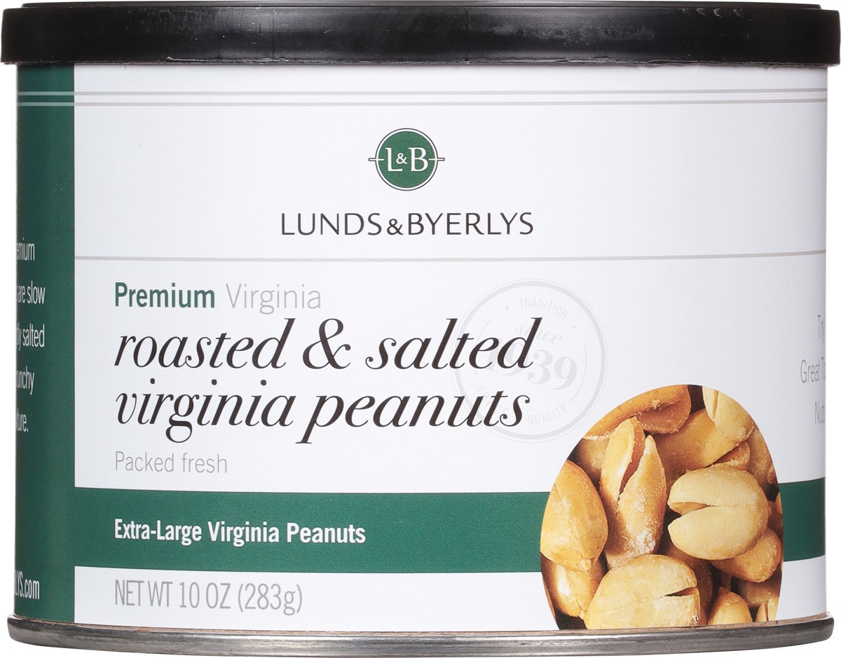 slide 4 of 9, Premium Roasted & Salted Virginia Peanuts 10 oz, 10 oz