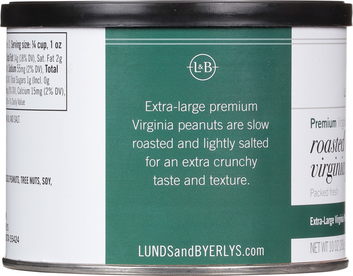 slide 3 of 9, Premium Roasted & Salted Virginia Peanuts 10 oz, 10 oz